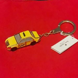 Kate Spade Taxi Keychain